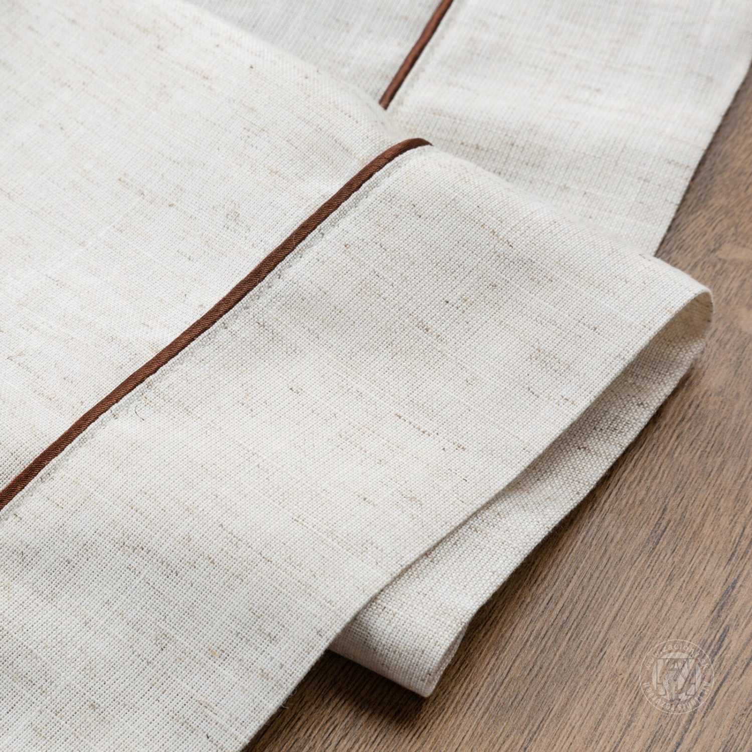 Obrus NATURA s prímesou ľanu 145x300cm