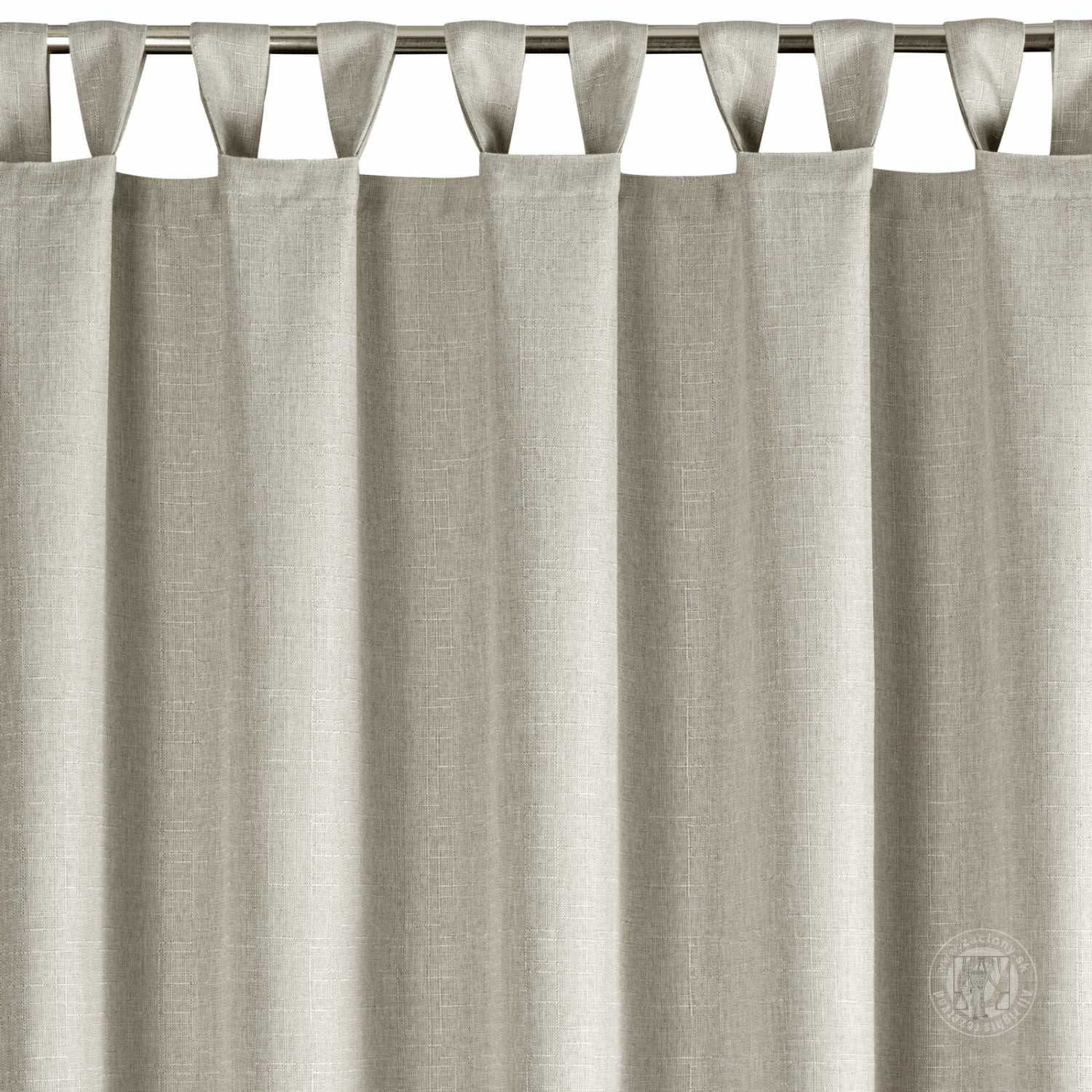 Záves na terasu GARDEN MEL na pútkach 155x220 cm béžový