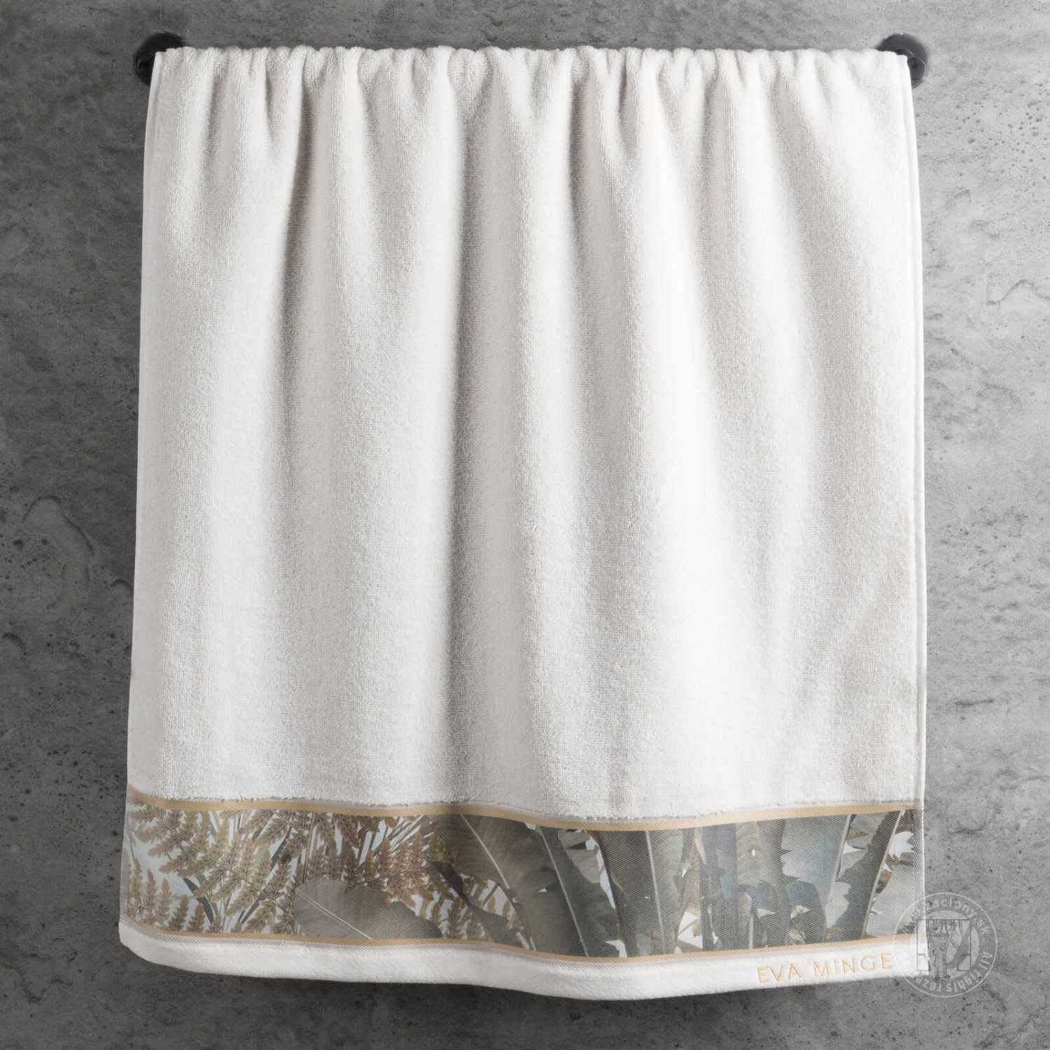 Osuška EVA MINGE 70x140 cm prírodná biela 17