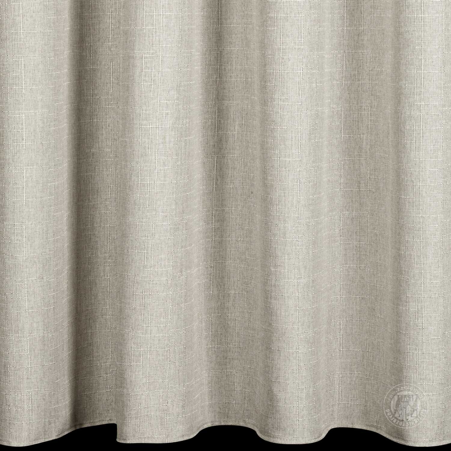 Záves na terasu GARDEN MEL na pútkach 155x260 cm strieborný