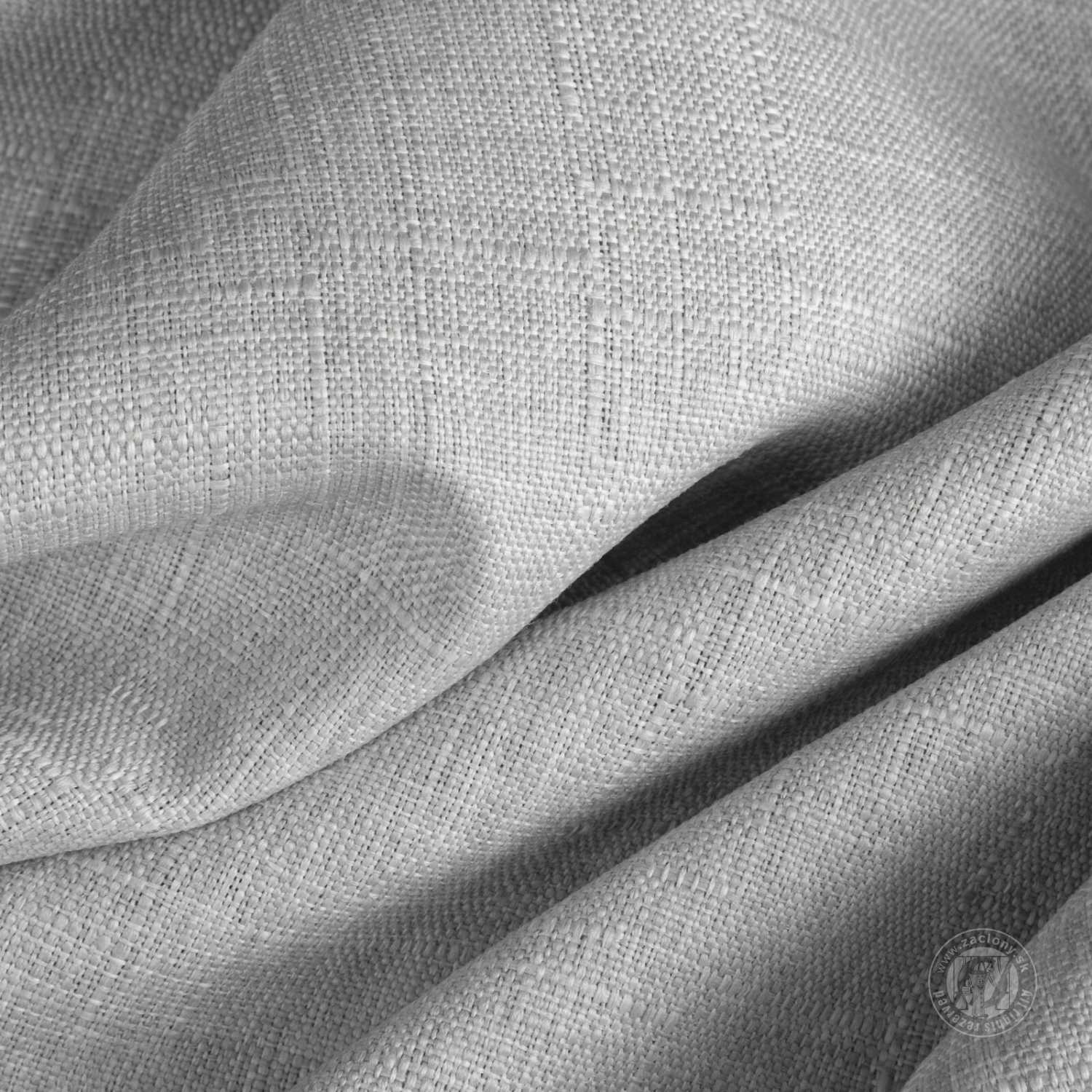 Záves na terasu GARDEN MEL na pútkach 155x260 cm strieborný