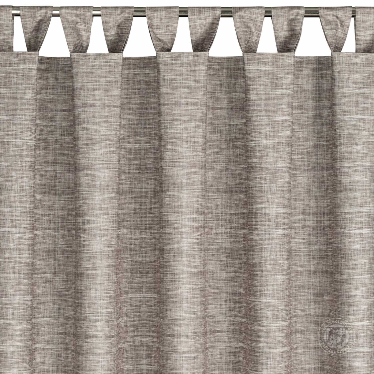 Záves na terasu GARDEN10 na pútkach 155x240 cm hnedý