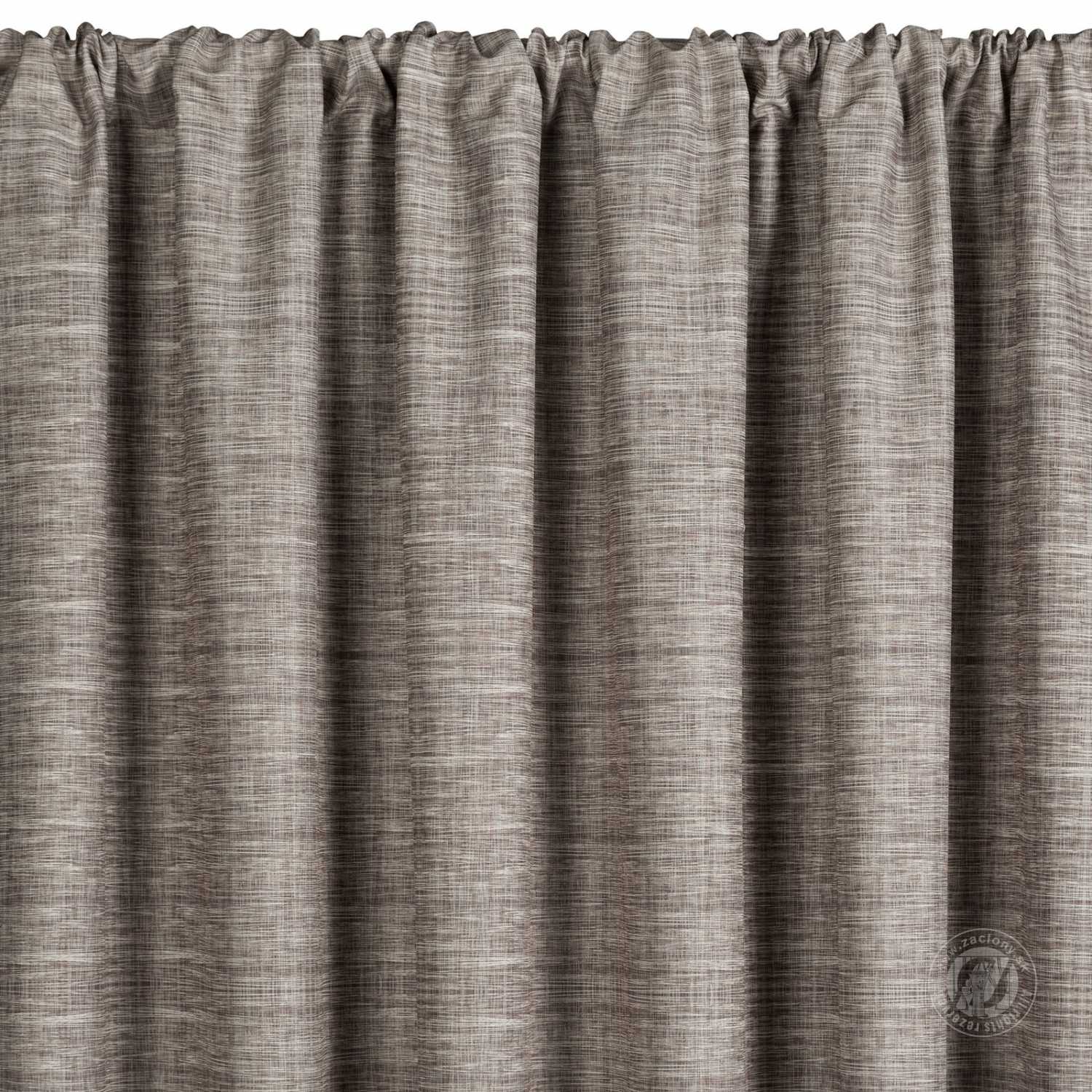 Záves na terasu GARDEN10 s tunelom 155x200 cm hnedý