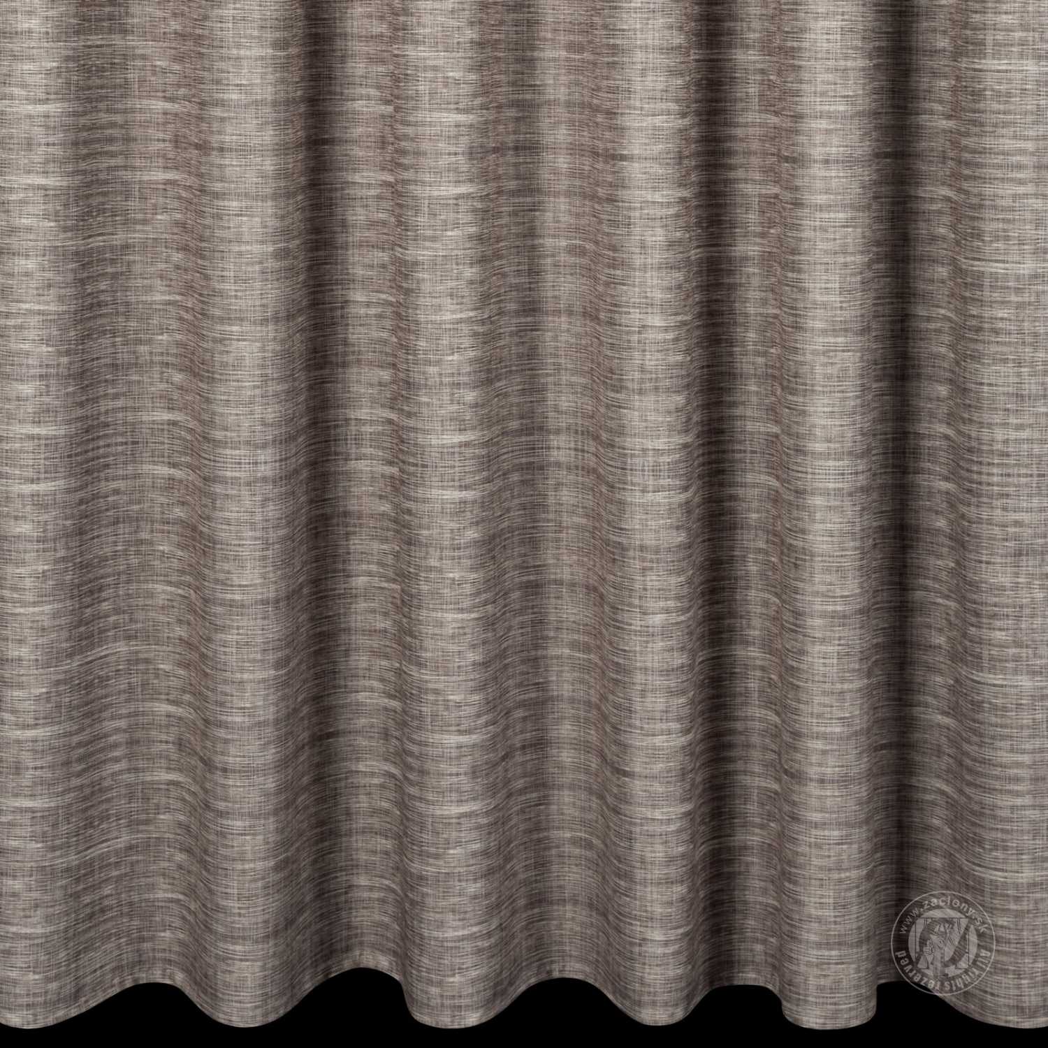 Záves na terasu GARDEN10 s tunelom 155x200 cm hnedý