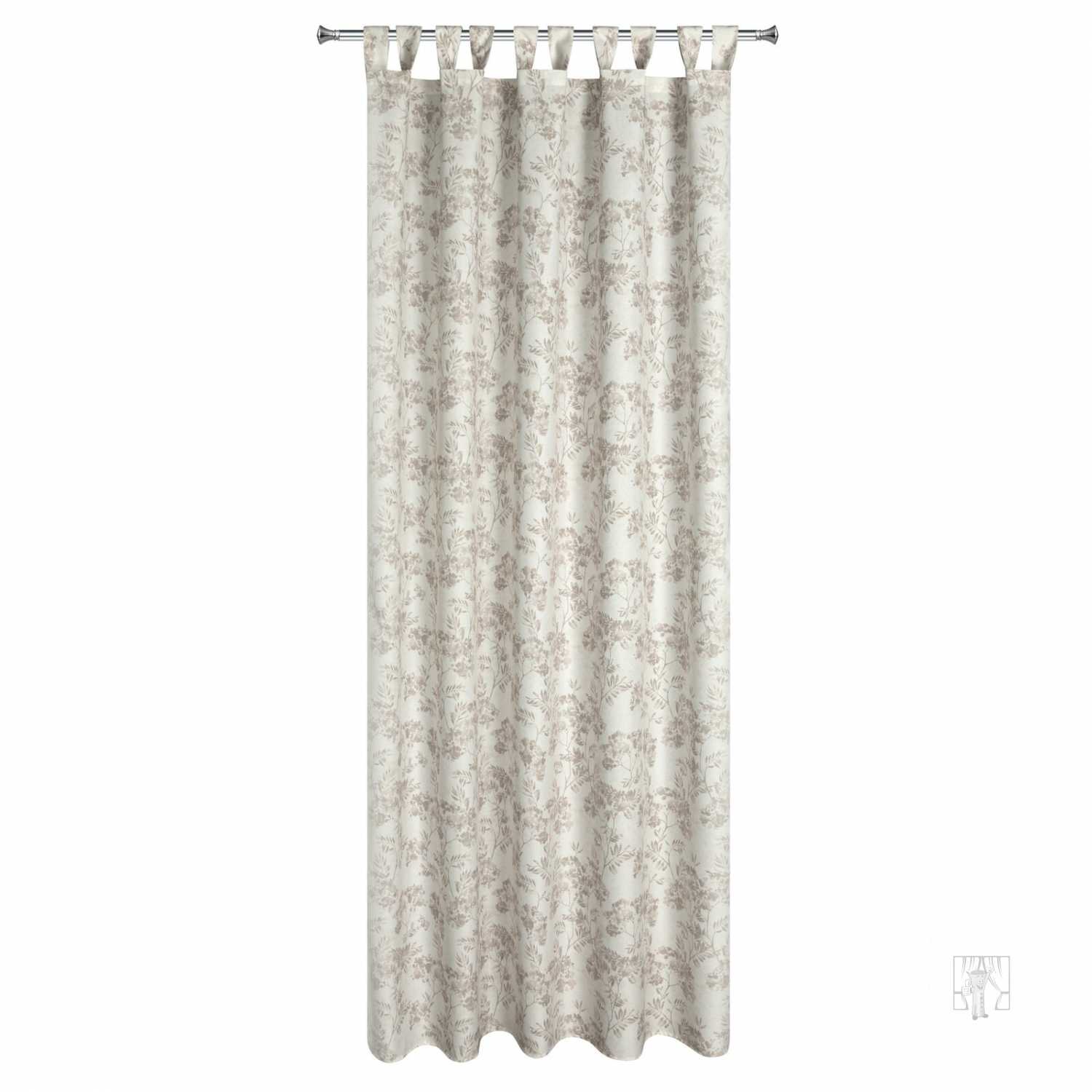 Záves na terasu GARDEN12 na pútkach 155x240 cm krémový