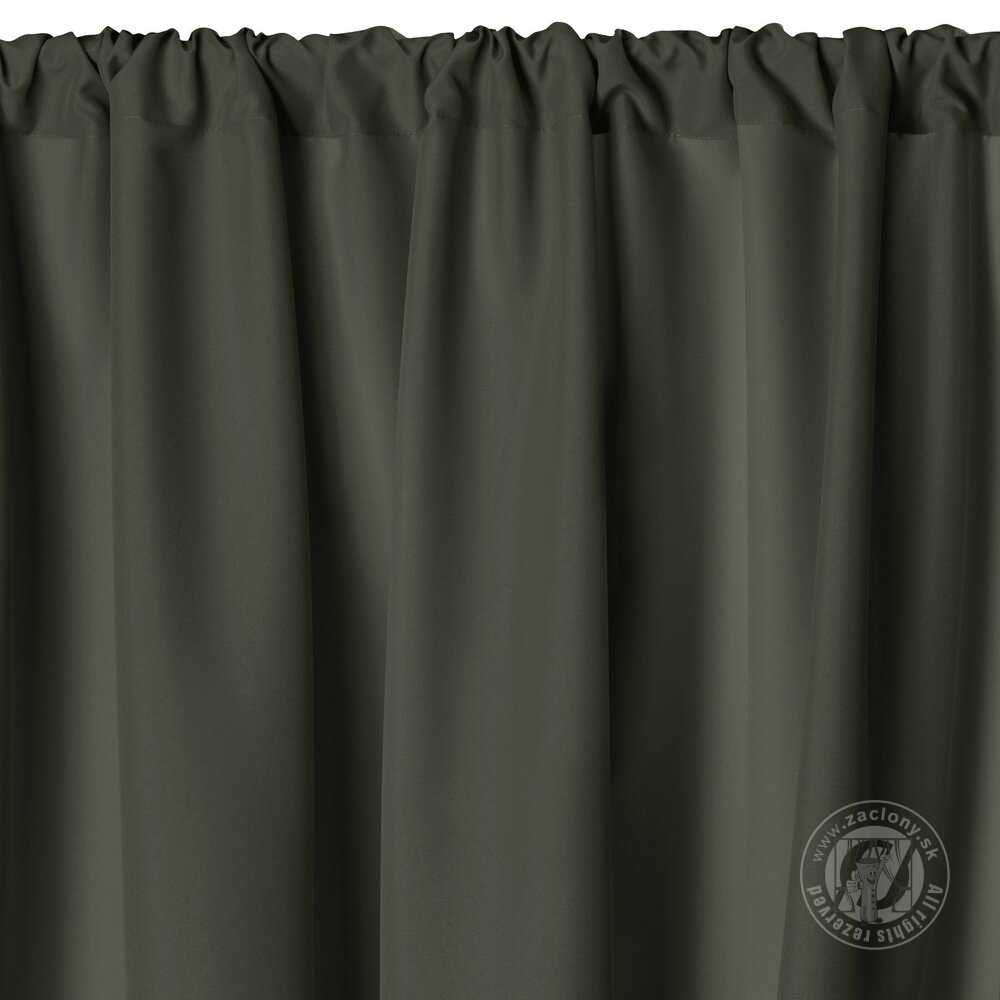 Záves na terasu GARDEN s tunelom 155x200 cm grafitový