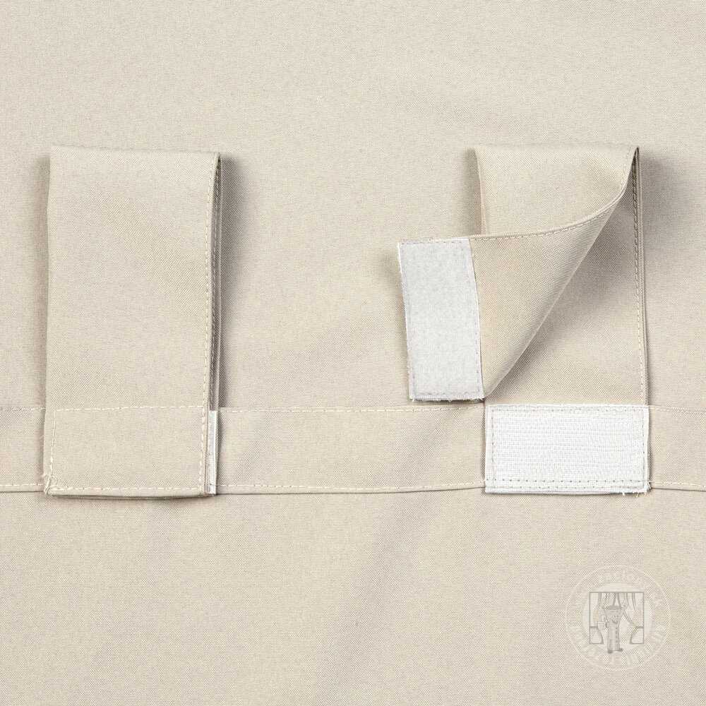 Záves na terasu GARDEN na pútkach 155x260 cm svetlobéžový