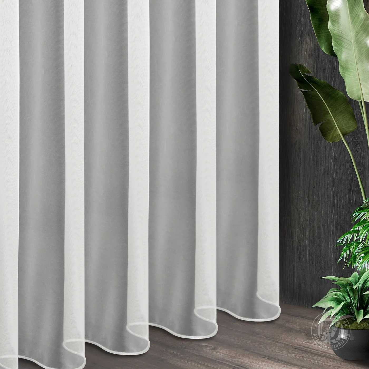 Záclona metráž TULGREK krémová, 300cm