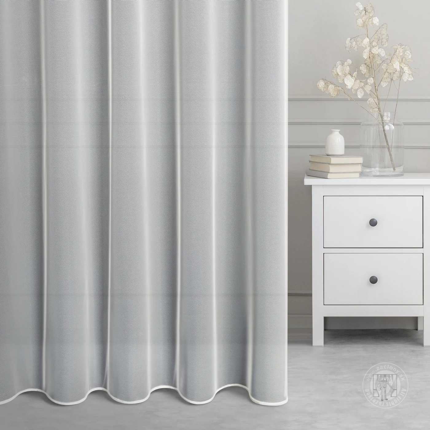 Záclona metráž TULGREK krémová, 300cm