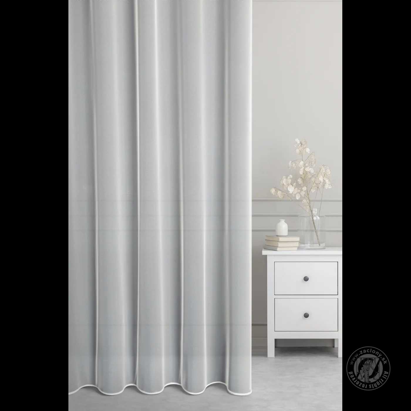 Záclona metráž TULGREK krémová, 300cm