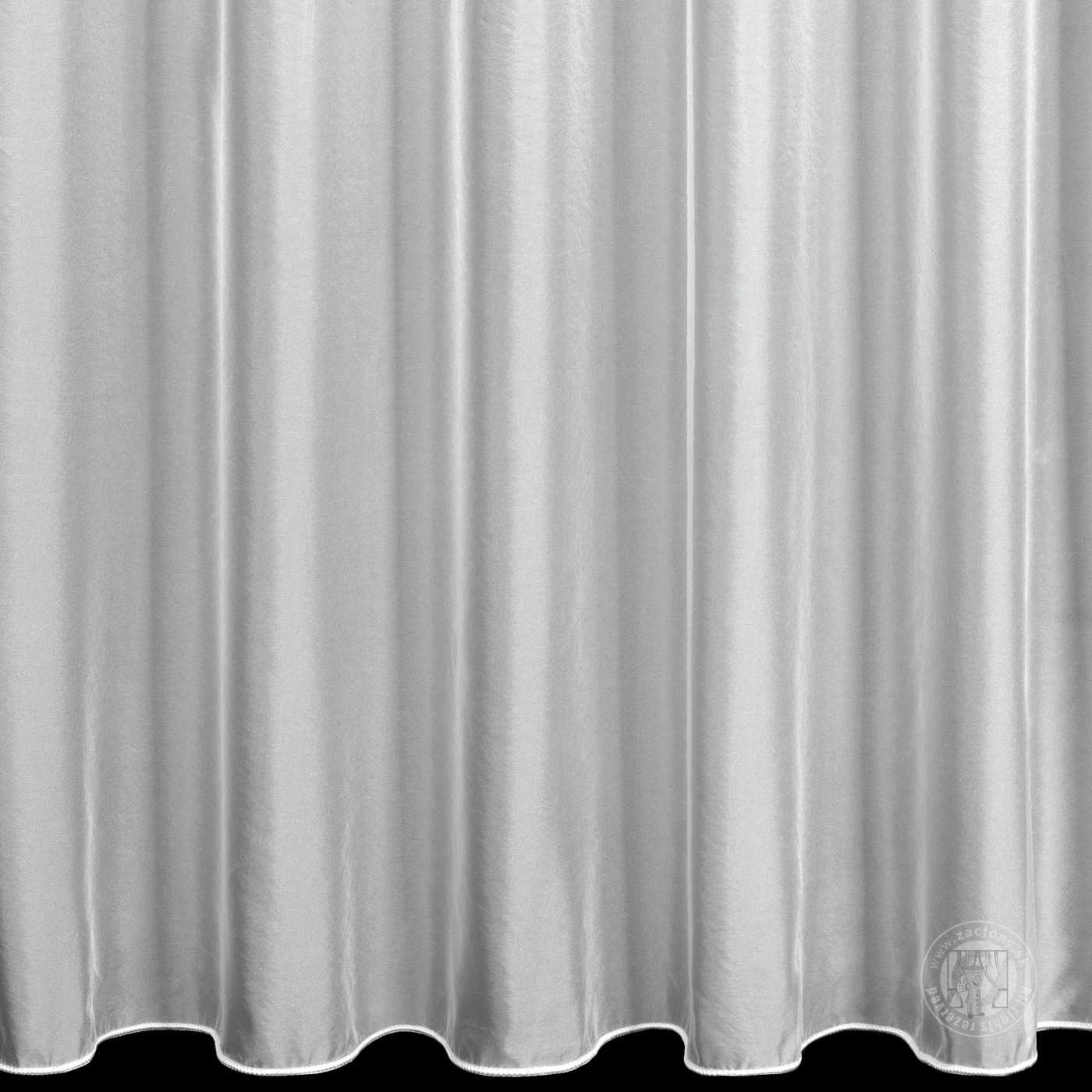 Záclona metráž BIRSEL biela, 290cm