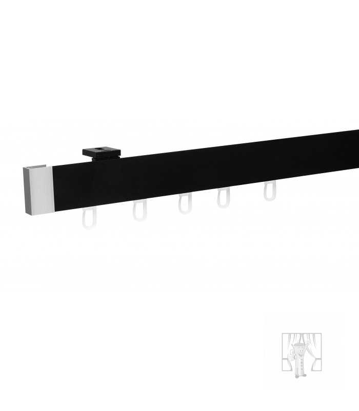 Stropný držiak LUXOR Čierny - Jednoduchý