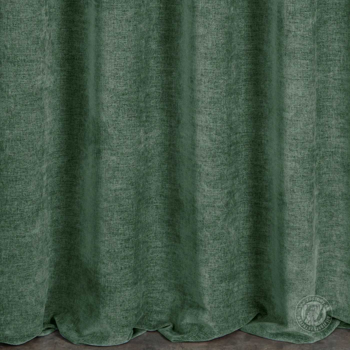 Šenilový záves NATALI 300 cm zelený