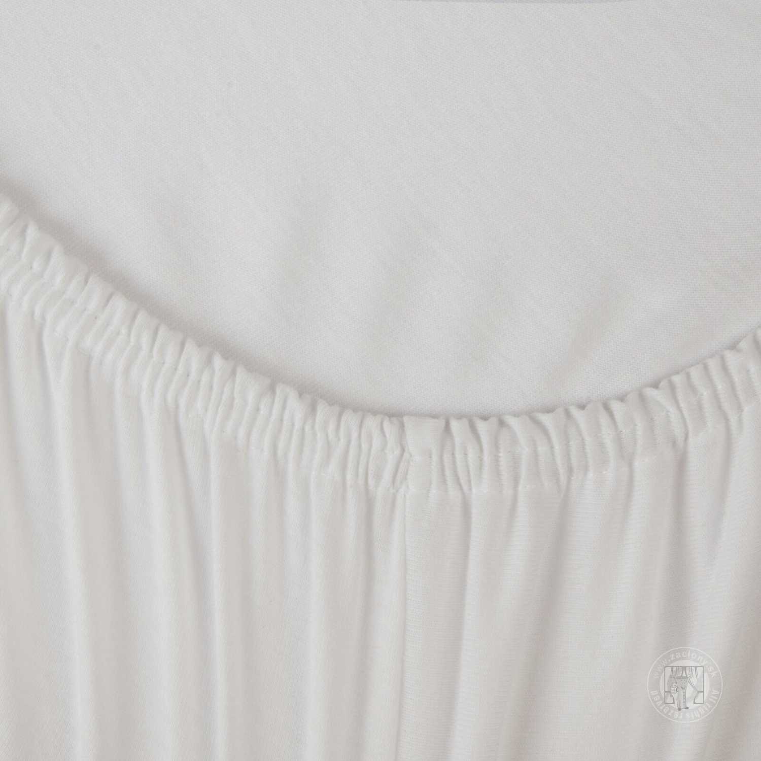 Napínacia plachta JERSEY3 180x200 cm krémová