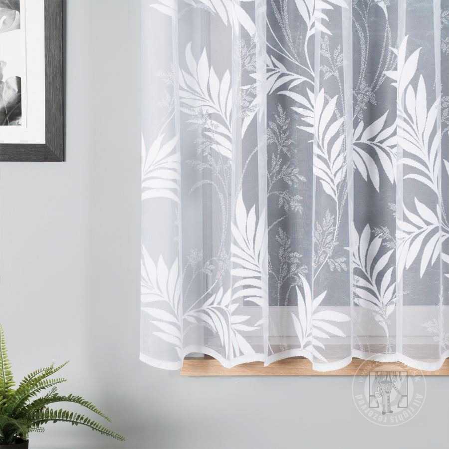 Žakarová záclona metráž 018920/001, 160cm