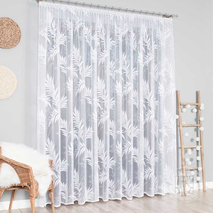 Žakarová záclona metráž 018920 250cm