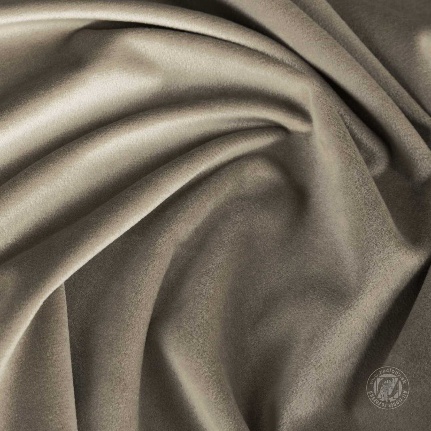 Záves ROSA na páske hnedý 140x270cm