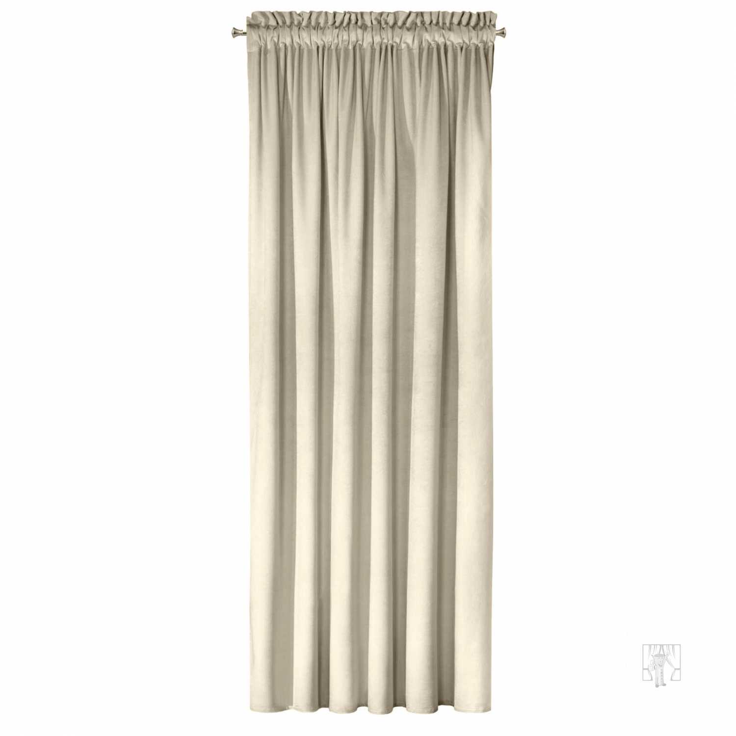 Záves ROSA na páske krémový 140x270cm