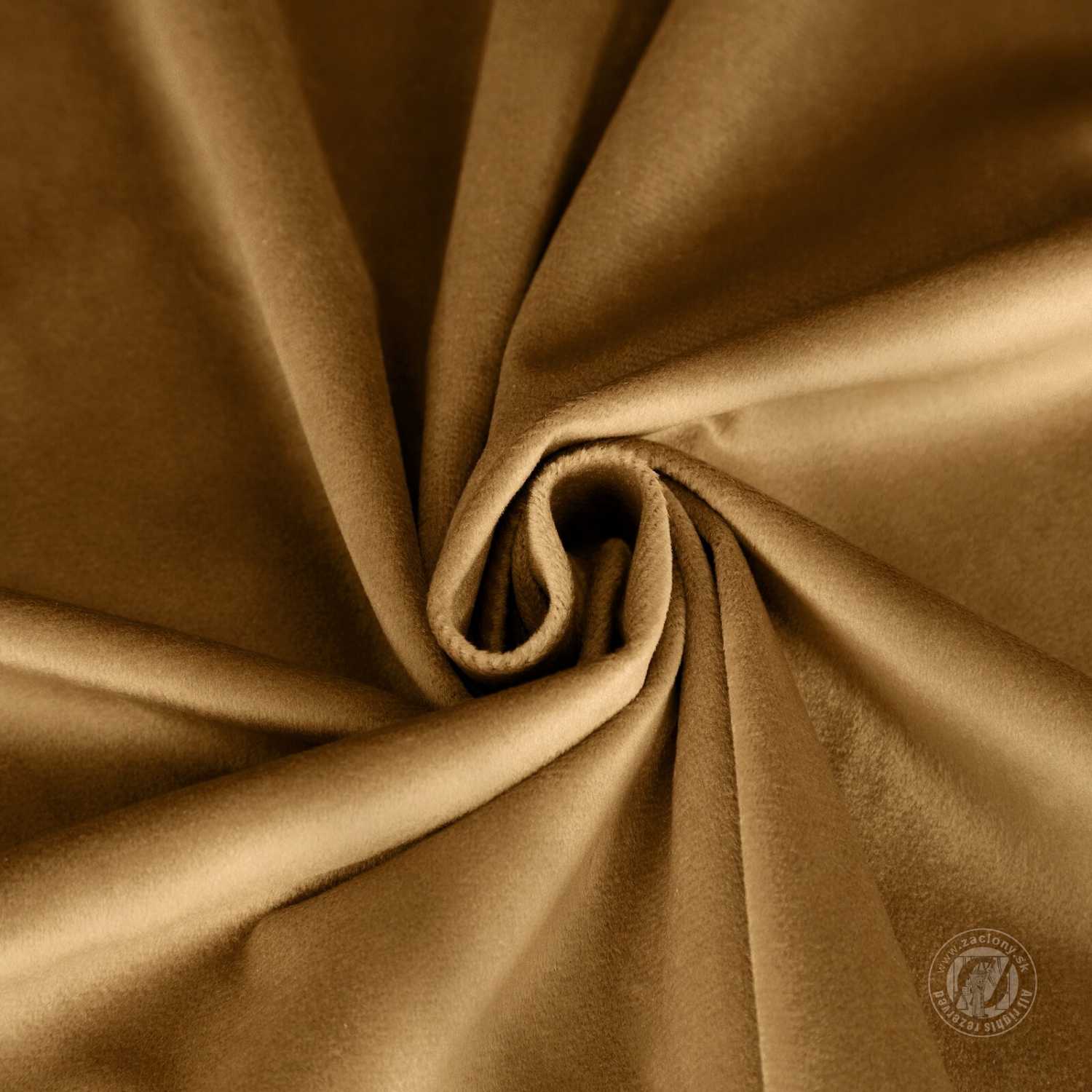 Záves ROSA na páske medový 140x270cm