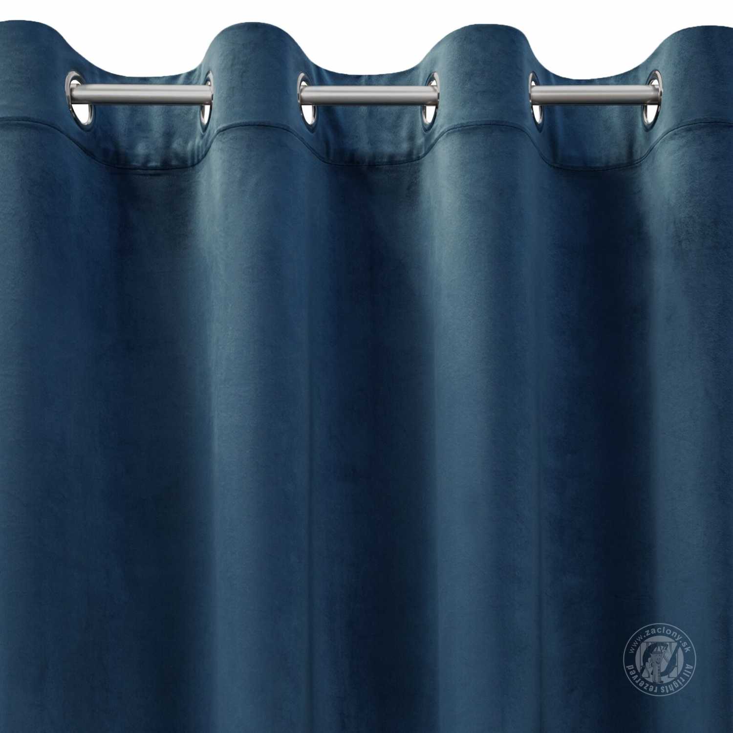 Záves MELANIE na krúžkoch granátový 140x250 cm