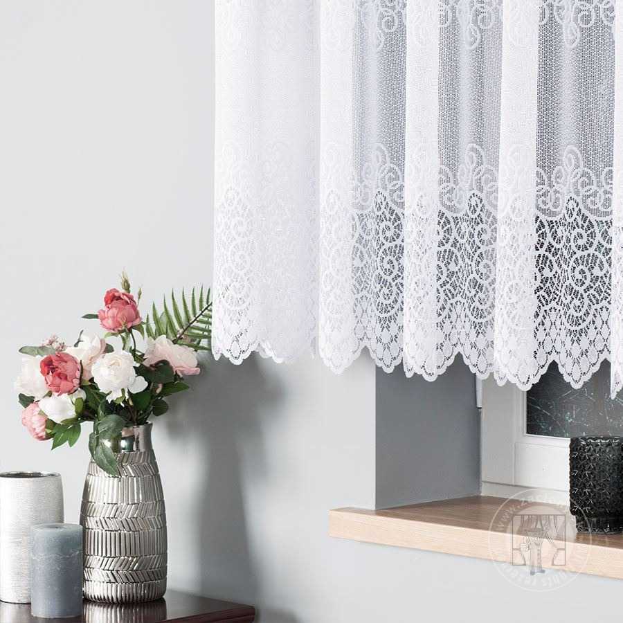 Žakarová záclona metráž VIOLETTA 001539/001 140cm