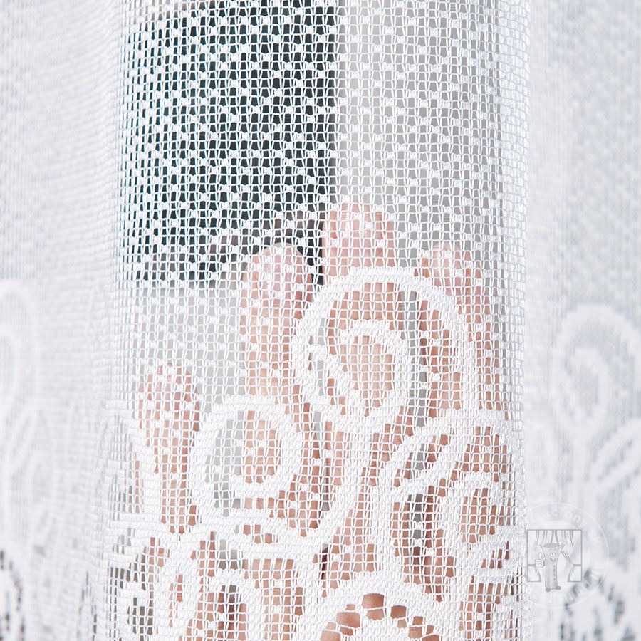 Žakarová záclona metráž VIOLETTA 001539/001 140cm