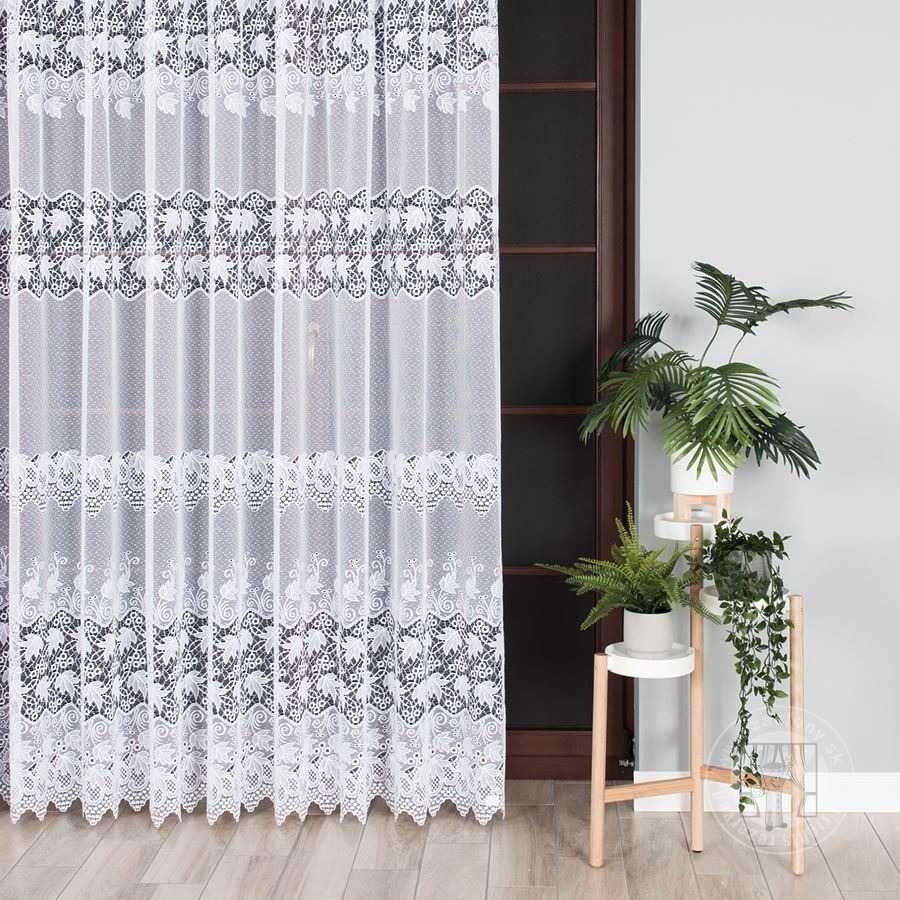 Žakarová záclona metráž 004164/001, 250cm