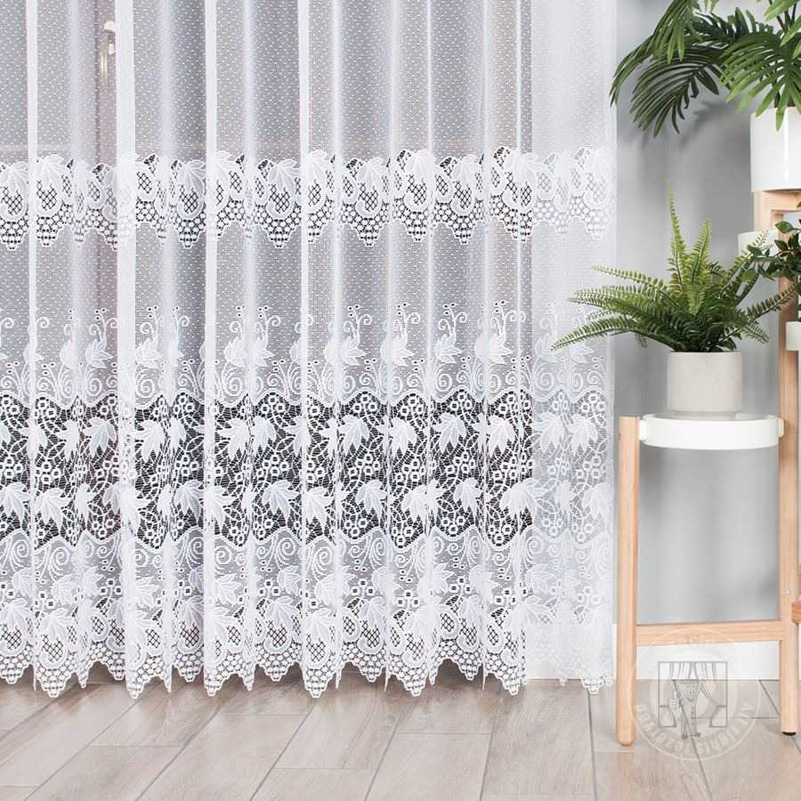 Žakarová záclona metráž 004164/001, 250cm