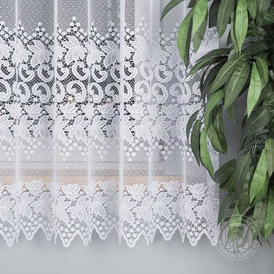 Žakarová záclona metráž 004465/001, 180cm