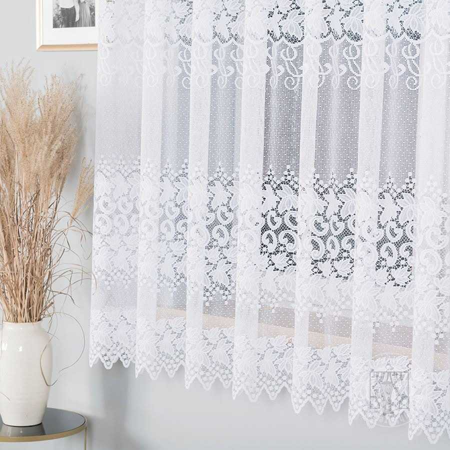 Žakarová záclona metráž 004465/001, 180cm