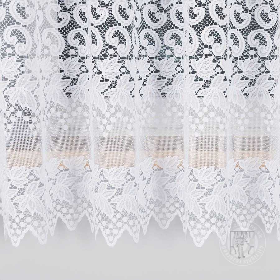 Žakarová záclona metráž 004465/001, 180cm