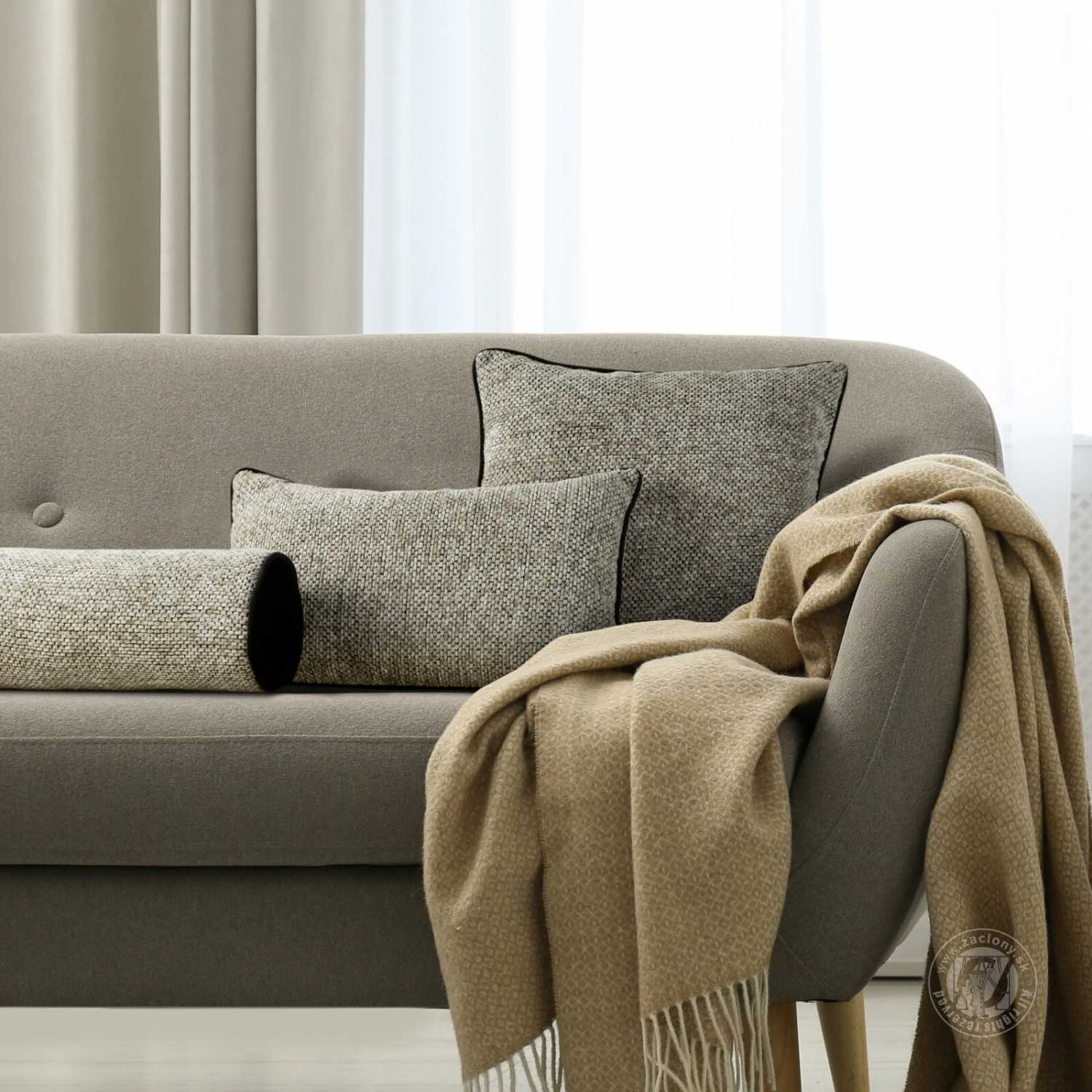 Obliečka na vankúš BARI 45x45 cm béžová