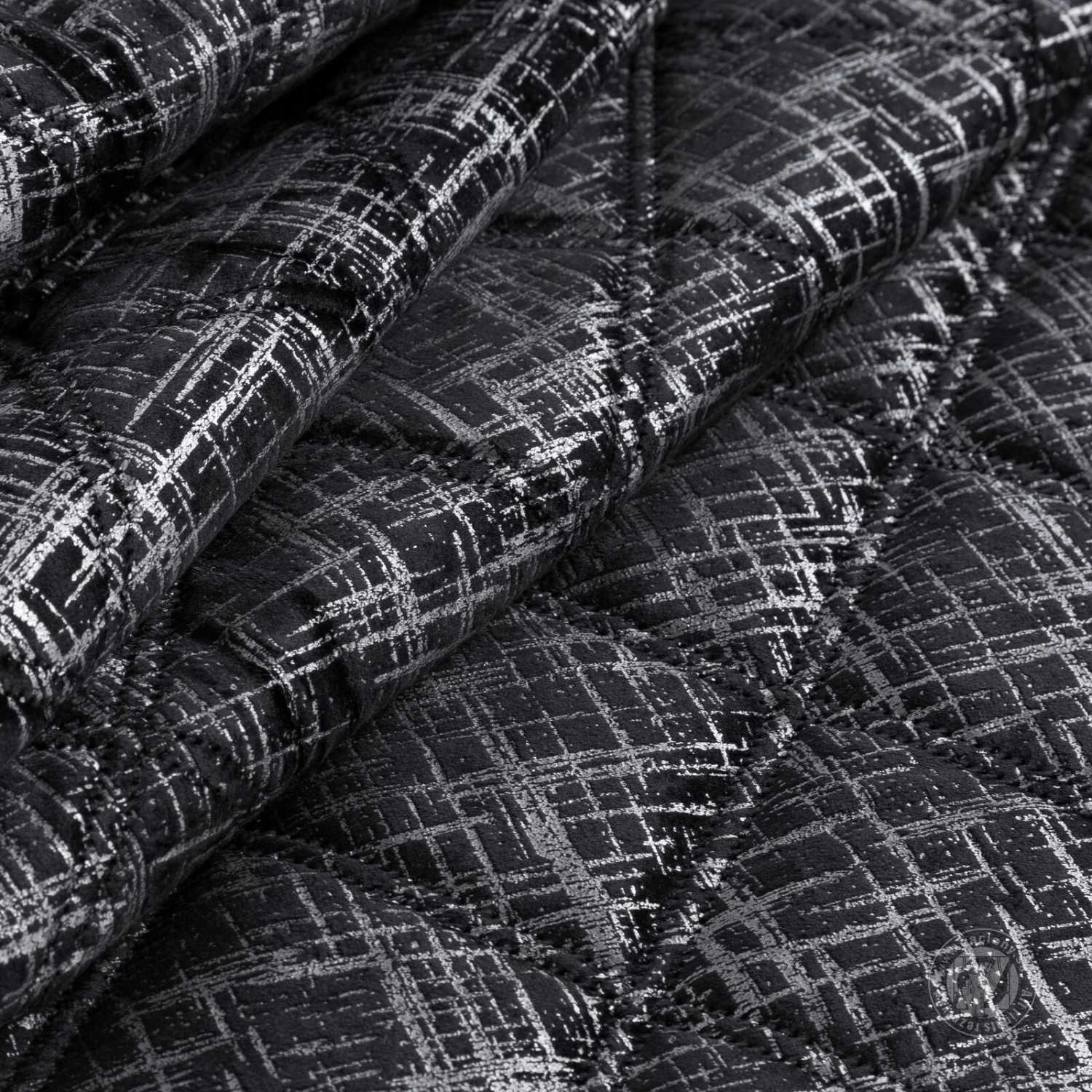 Prehoz na posteľ BLINK6 220x240 cm čierny