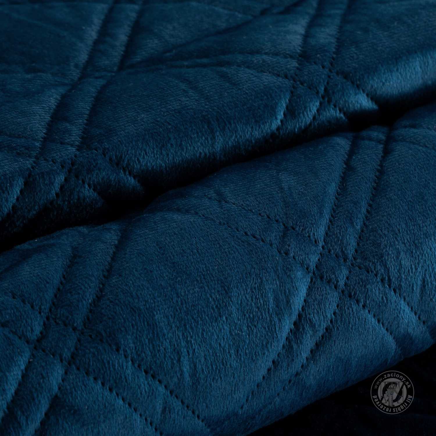 Prehoz na posteľ LUIZ8 220x240 cm granátový