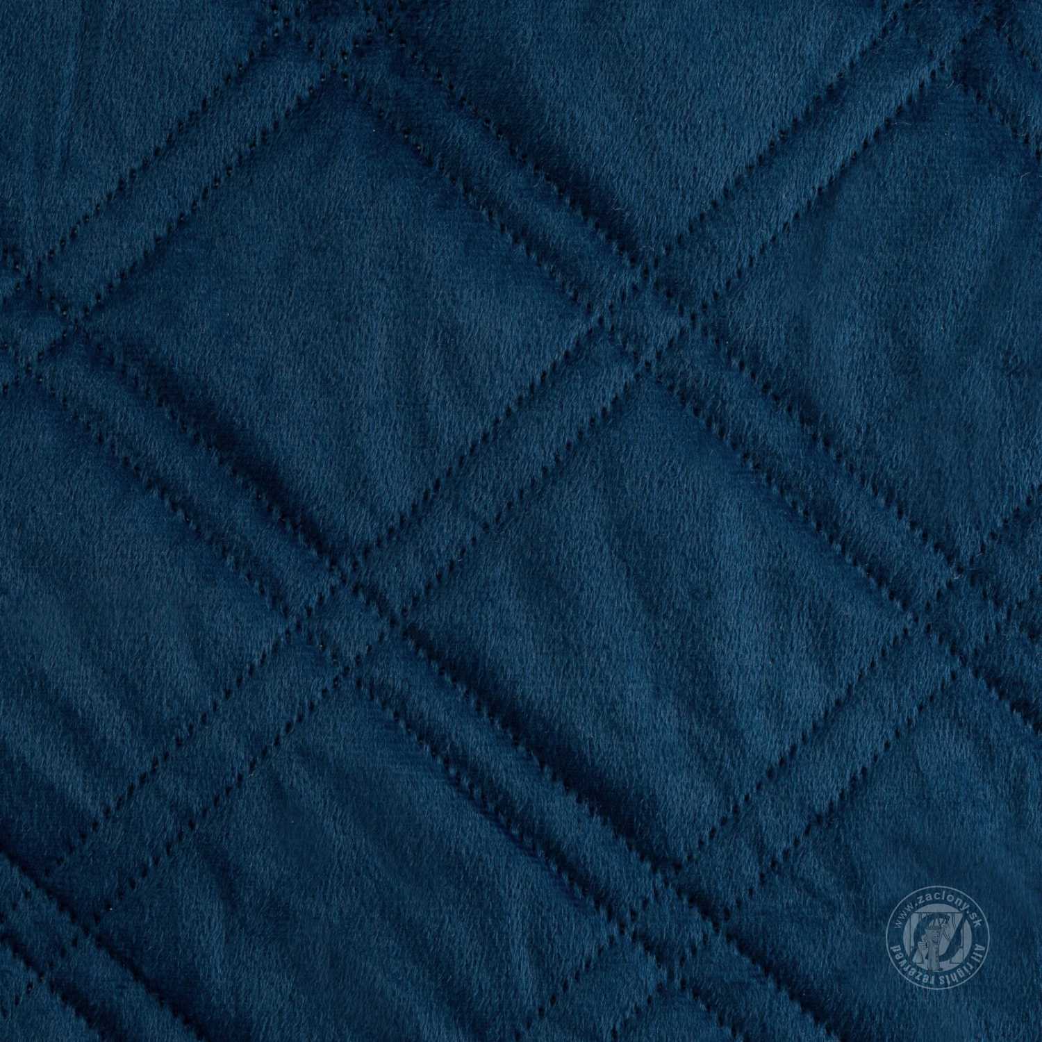 Prehoz na posteľ LUIZ8 220x240 cm granátový