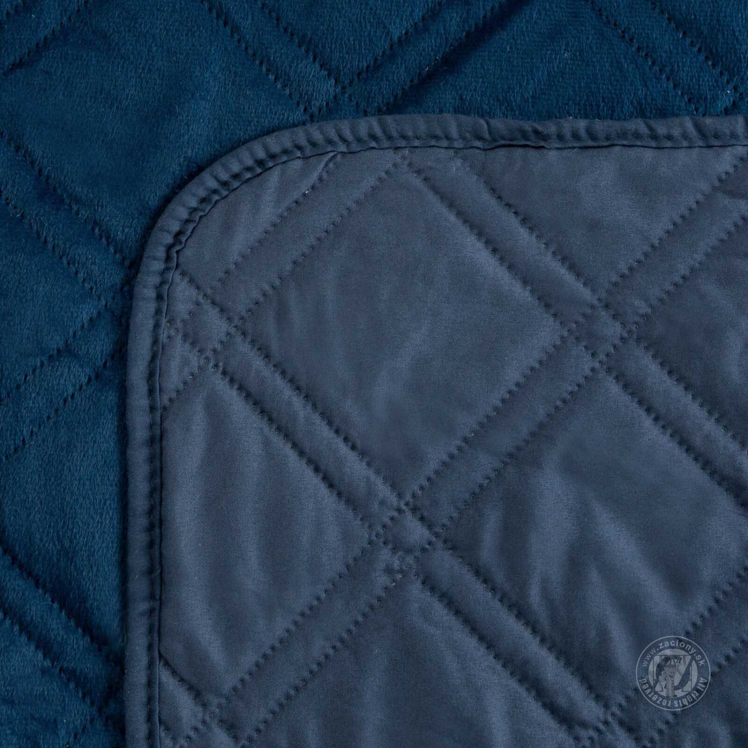 Prehoz na posteľ LUIZ8 220x240 cm granátový