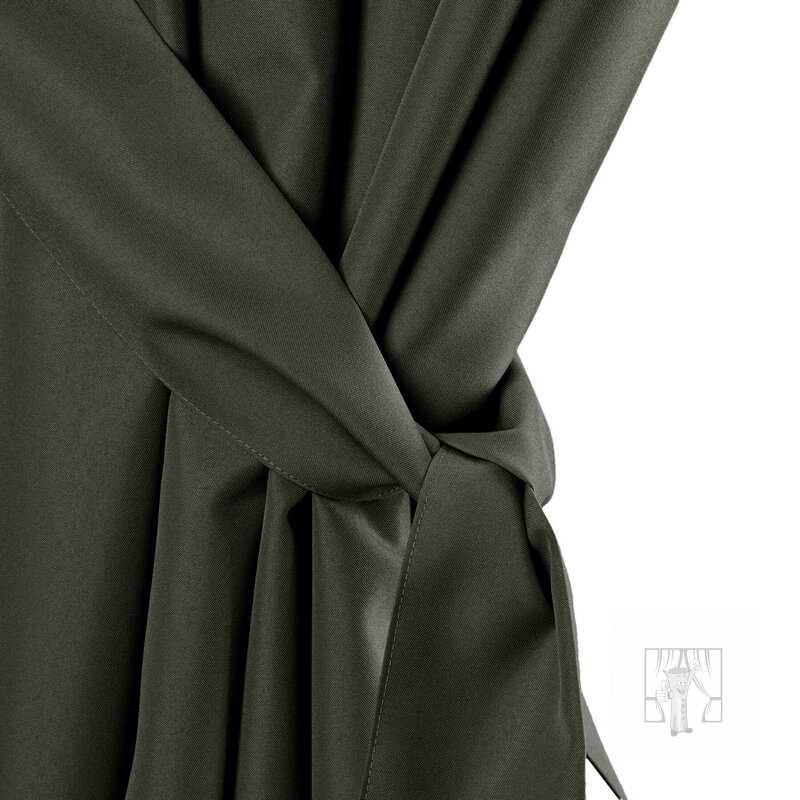 Záves na terasu GARDEN na pútkach 155x240 cm grafitový