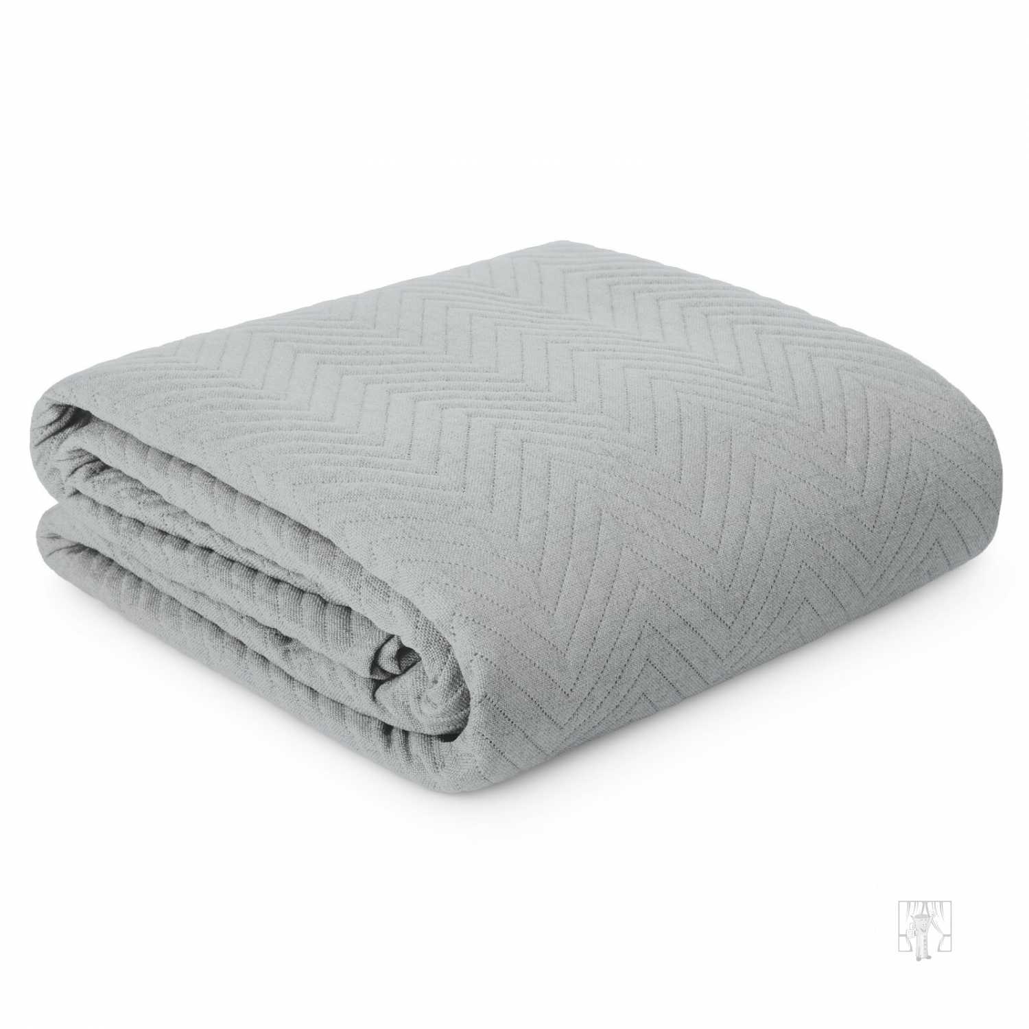 Prehoz na posteľ s ľanovou štruktúrou LEN3 170x210 cm strieborný