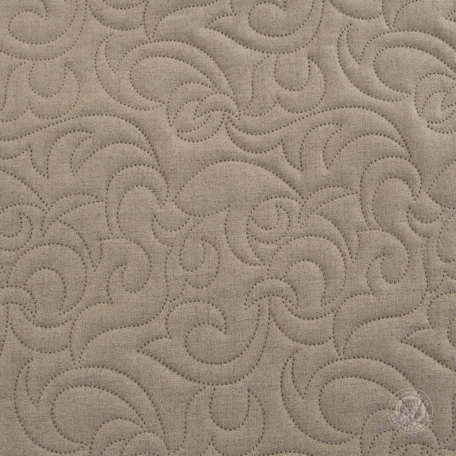 Prehoz na posteľ s ľanovou štruktúrou LEN4 220x240 cm béžový