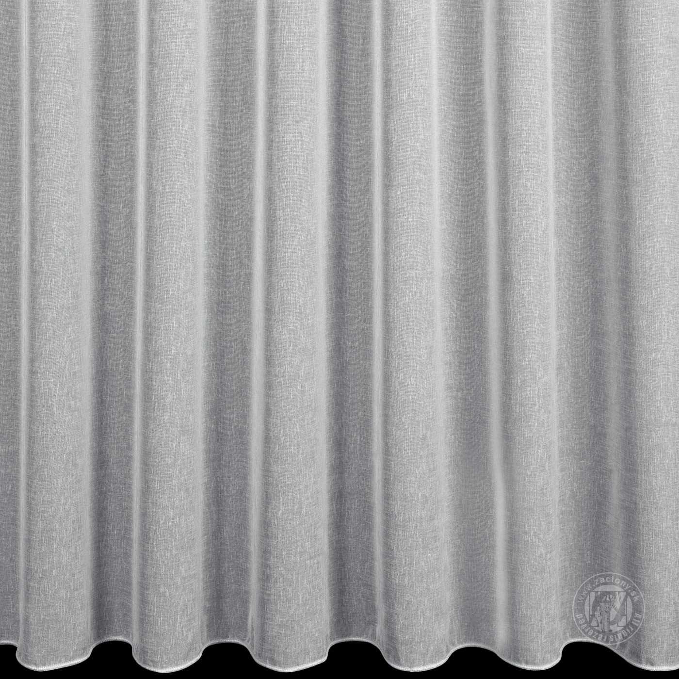 Záclona metráž 5500/ETA popolavá E