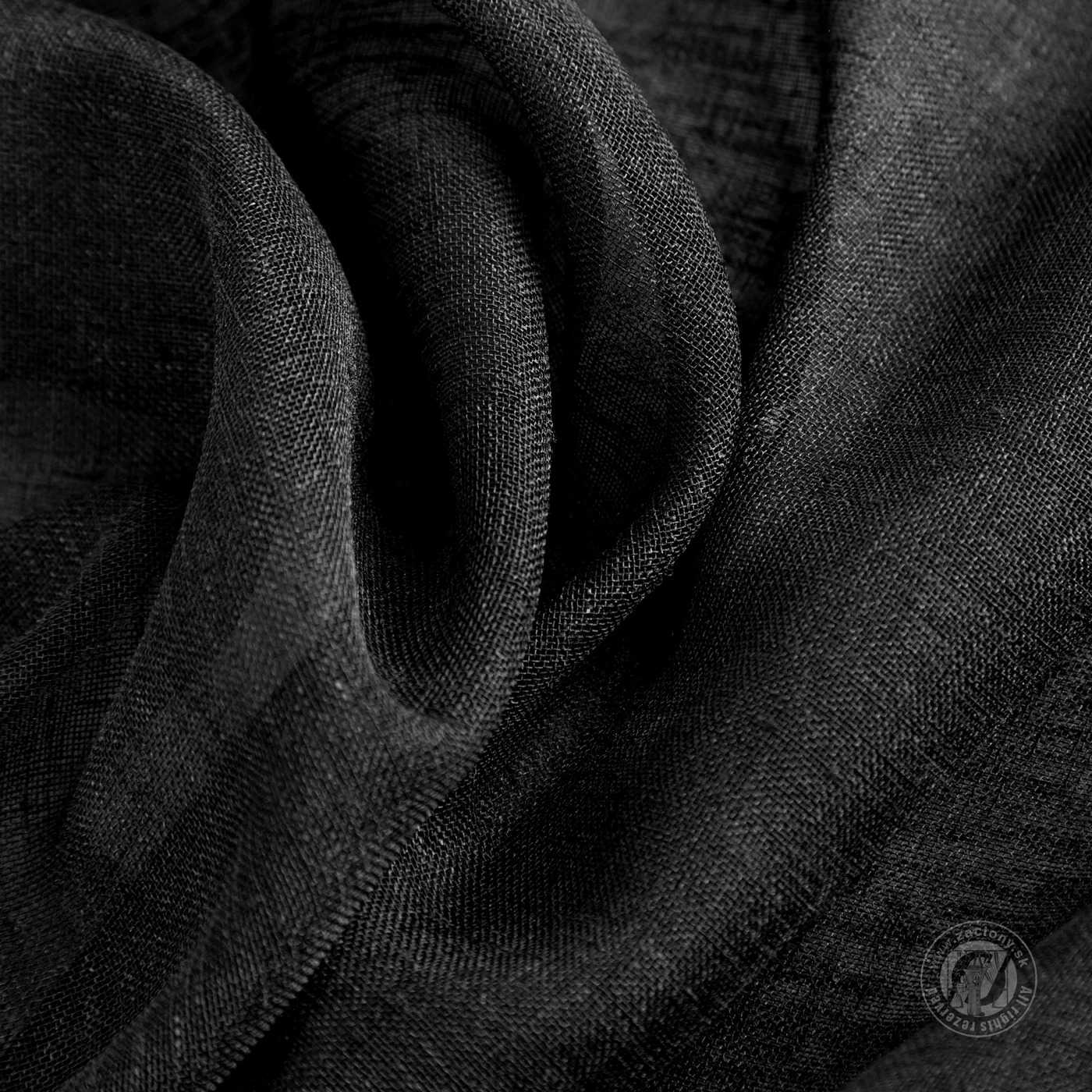 Záclona metráž 5500/ETA čierna E