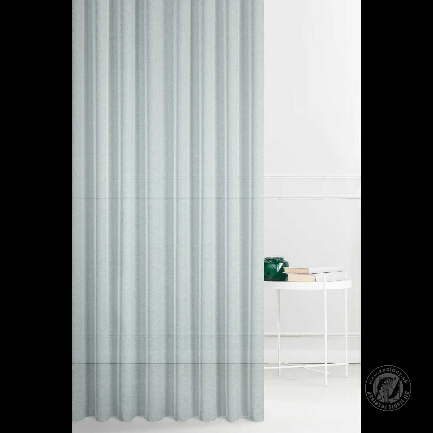 Záclona metráž 5500/ETA mätová E