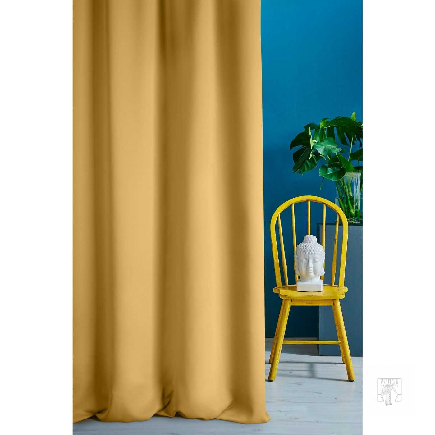 Záves BLACKOUT MUSZ žltý