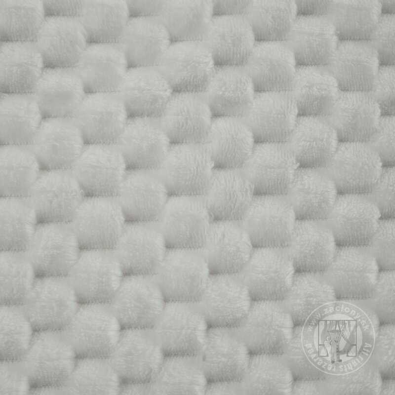 Deka CINDY6 na kreslo 70x160cm biela