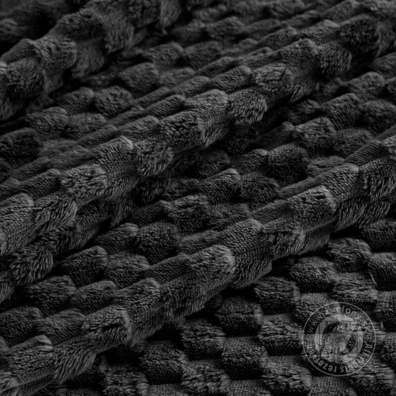 Deka CINDY6 na kreslo 70x160cm čierna