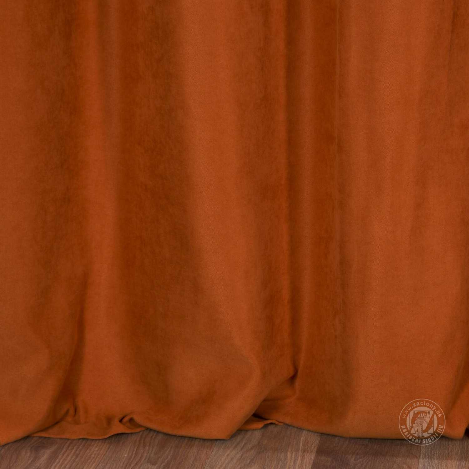 Záves 1403/300 tehlový