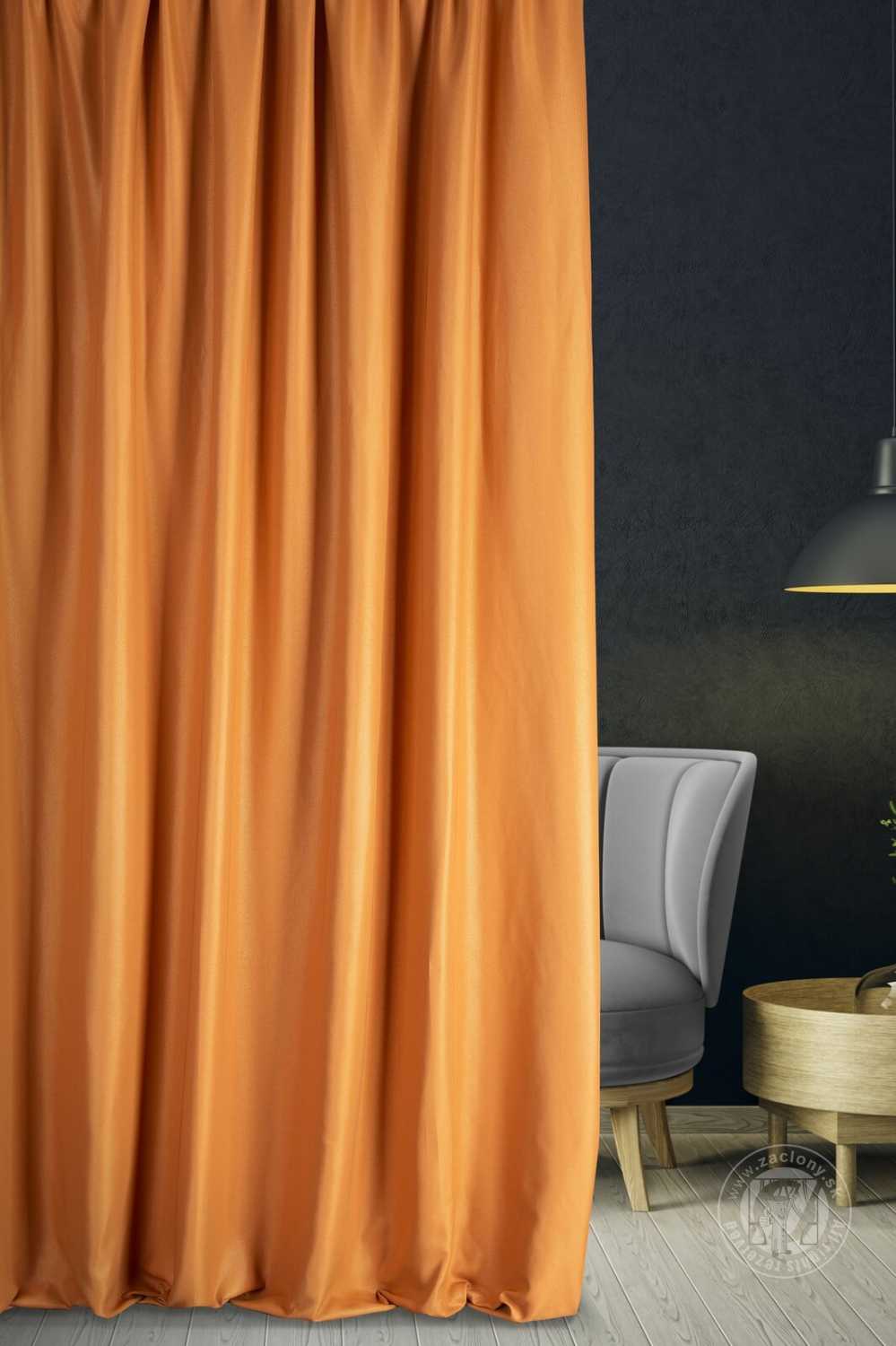 Záves 193563/280 tehlový