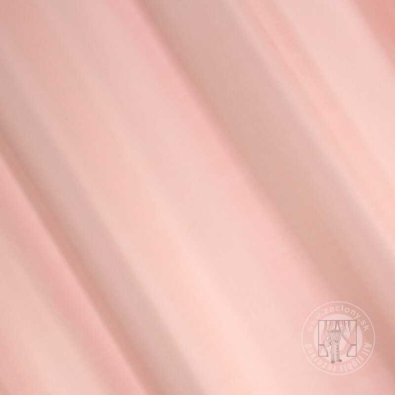 Záves RITA na krúžkoch púdrový 140x250cm