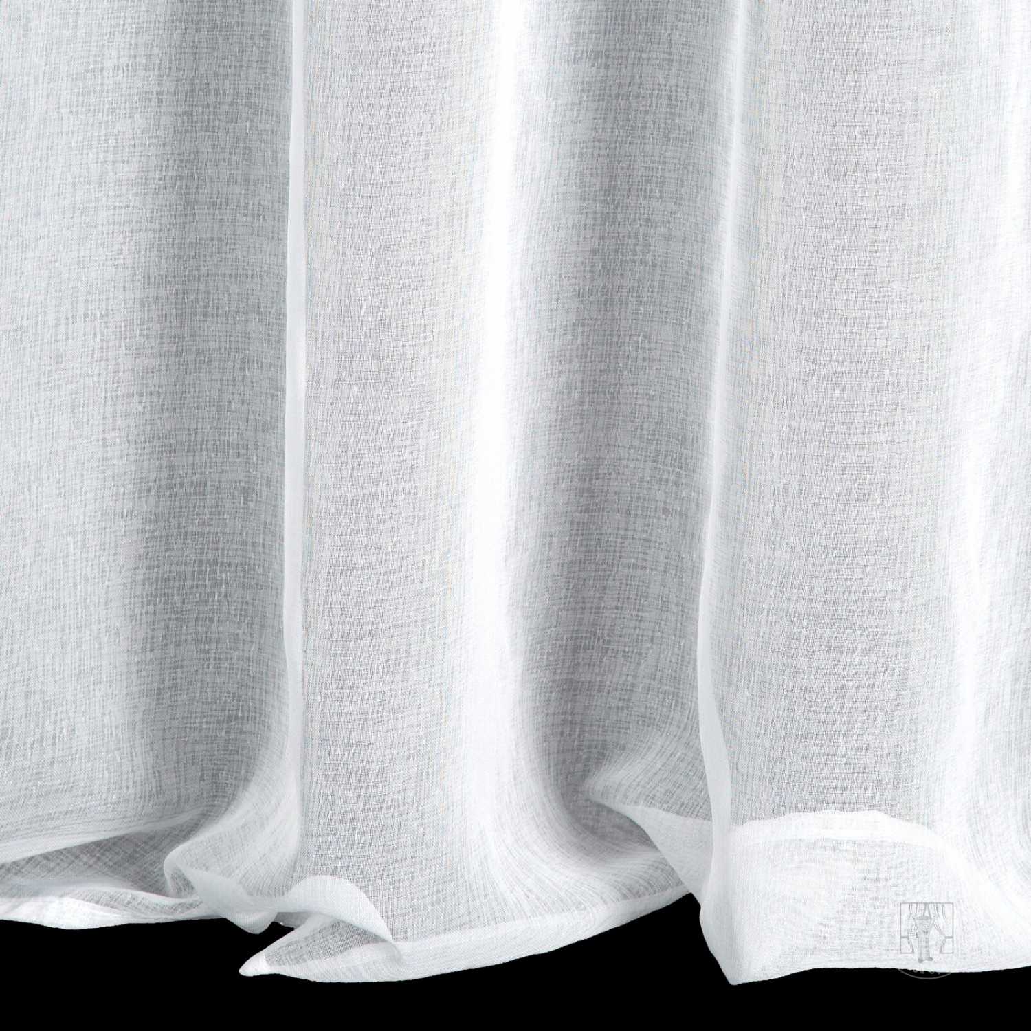 Záclona KIDS na krúžkoch 140x250cm biela so sloníkmi