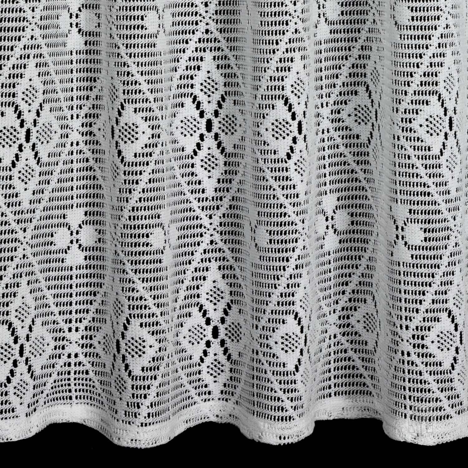 Záclona NELA na páske 140x270 cm biela